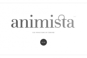 Créez des animations CSS sur demandes avec Animista