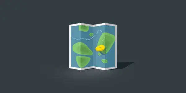 Map Icon - Free shape layered psd by Burak Can