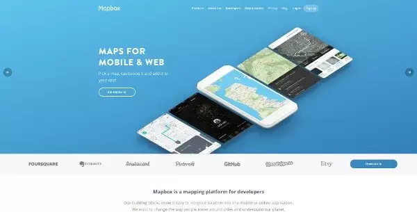 Maps geojson Mapbox