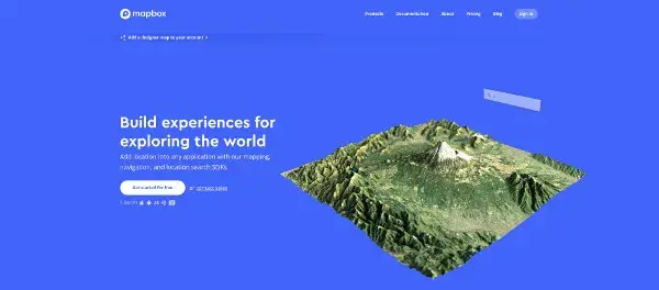 Mapbox carte isochrone