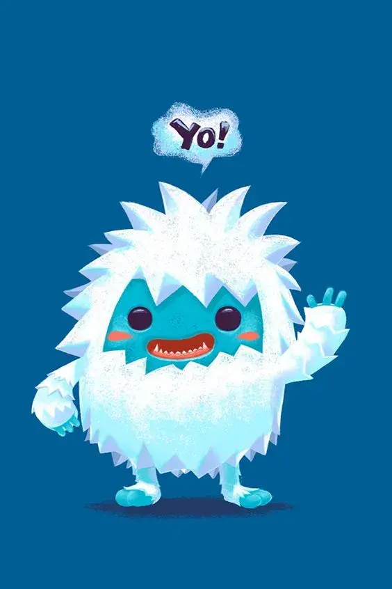 Mascottes originales YO! Yeti! par Alongkorn Sanguansook