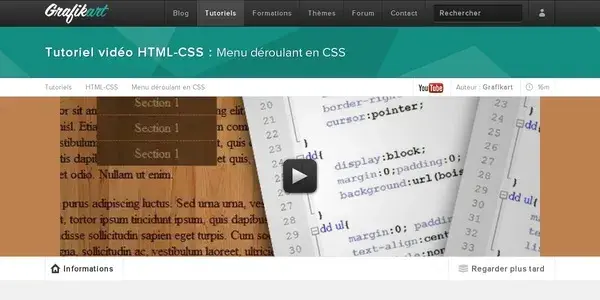 Menu css18