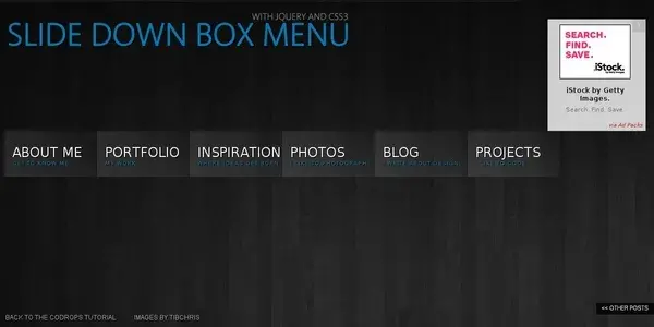 Menu css19