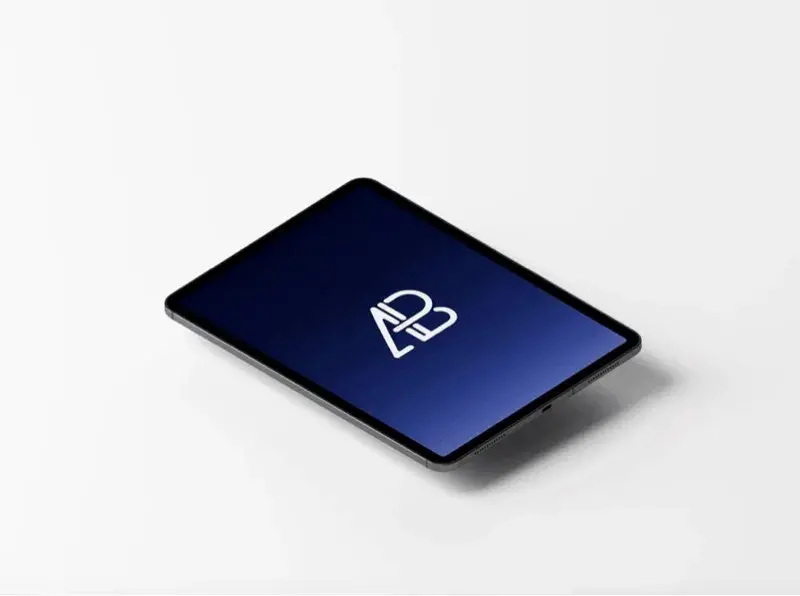 Mockup ipad pro anime