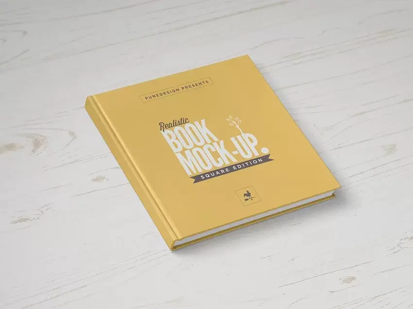 Mockup livre carre
