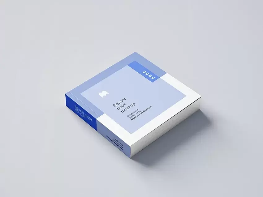 Mockup livre carre