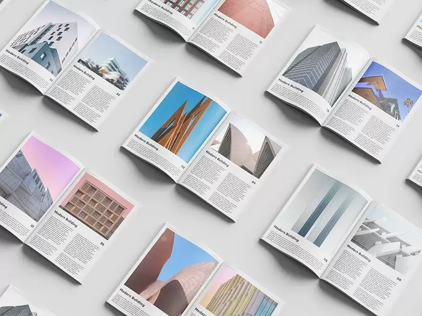 Mockup magazine