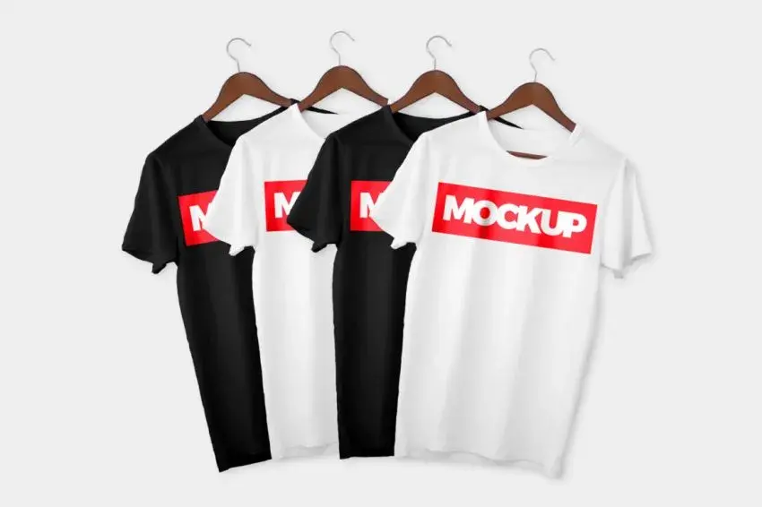 Mockup T-shirt pour photoshop gratuit