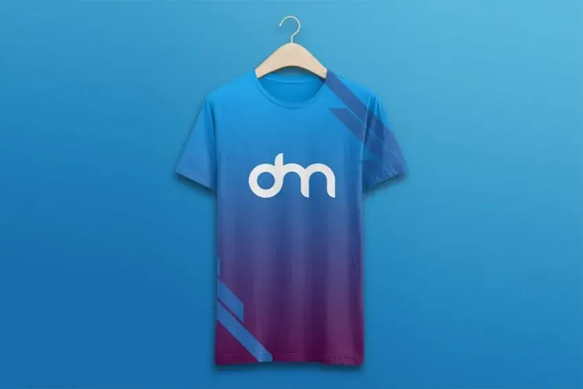 Mockup T-shirt suspendu