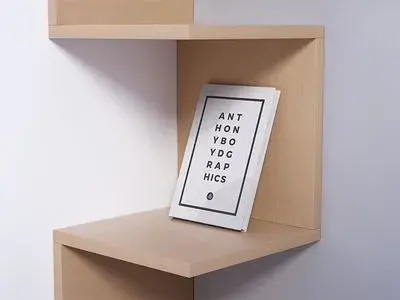 Modern book mockup par anthony boyd