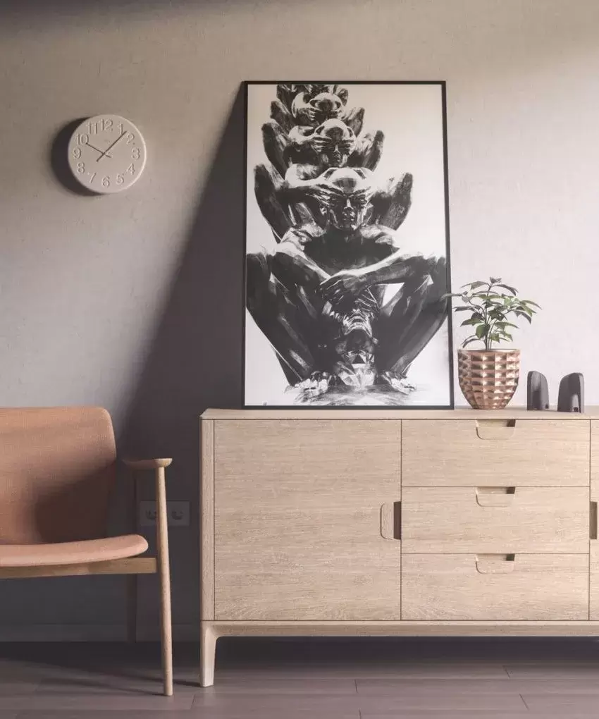 Modern poster mockup 14 by anth