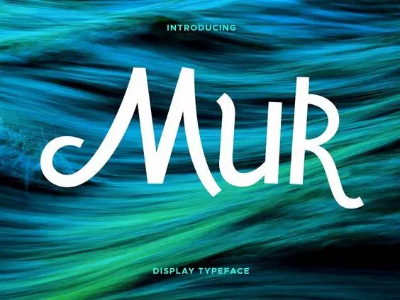 Mur typeface