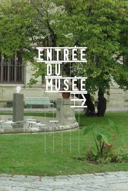 Projet enseigne signalétique Musee national adrien dubouche