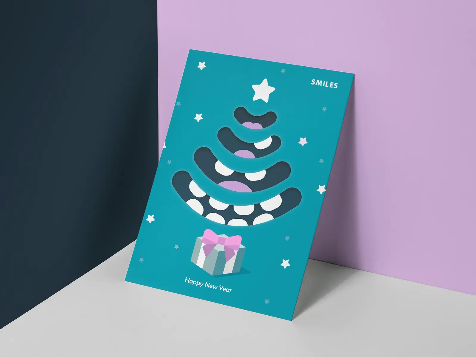 New year card dentistry