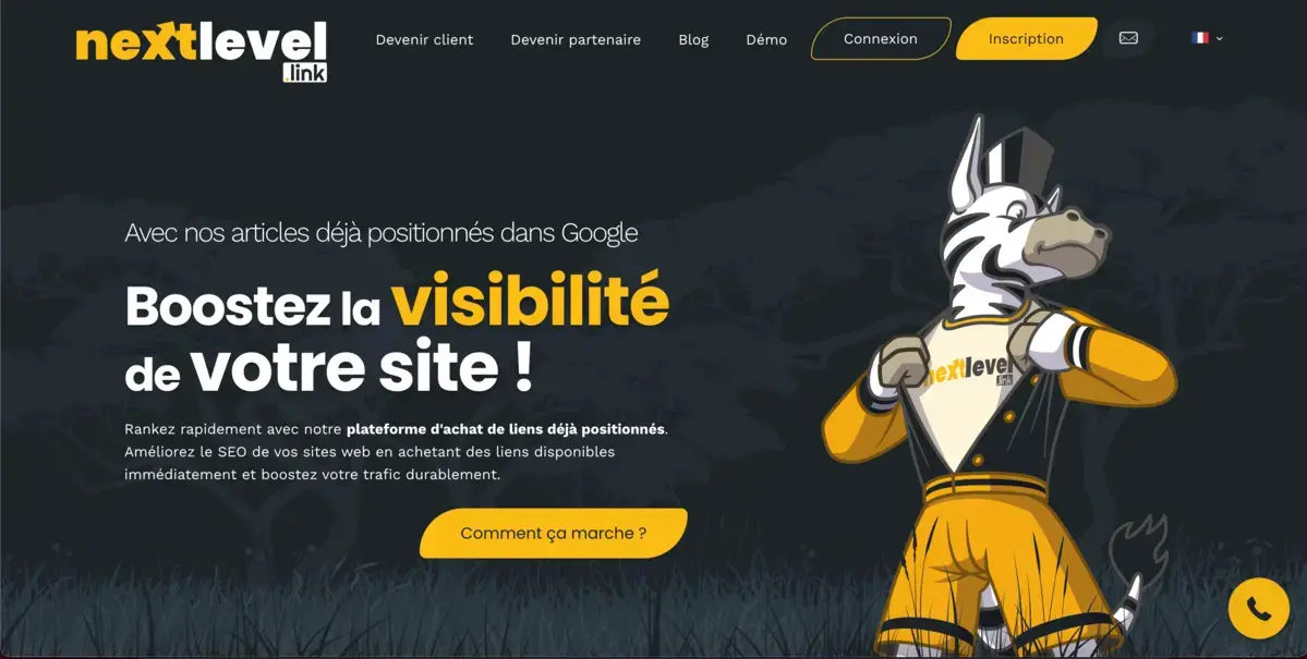 Acheter un site Internet Nextlevel