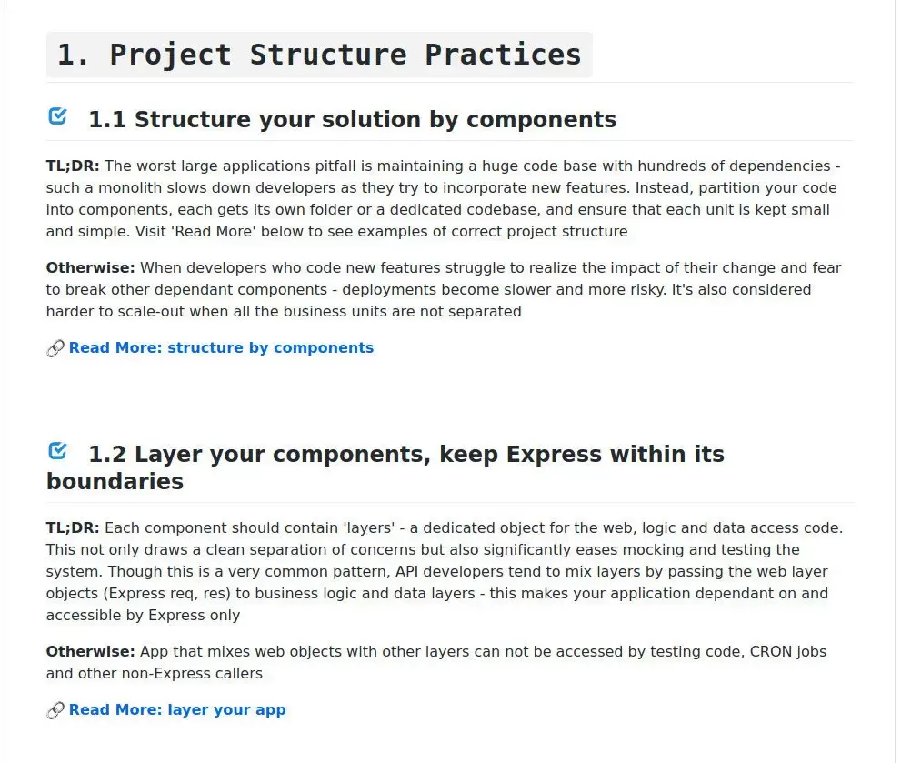 Nodejs best practice 2