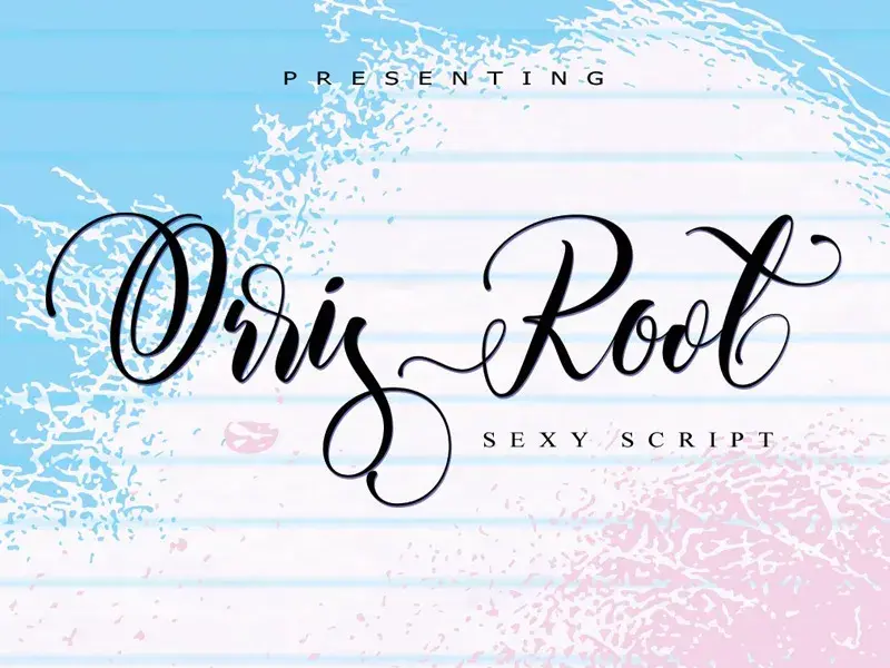 Orris root font
