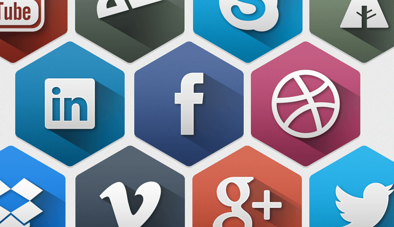 Pack icones reseaux sociaux