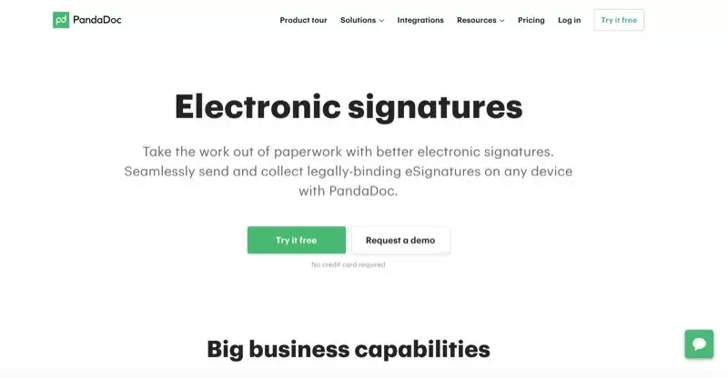 Pandadoc logiciel signature électronique