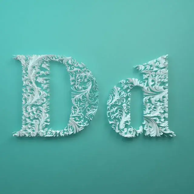 Paper Alphabet par Dan Hoopert