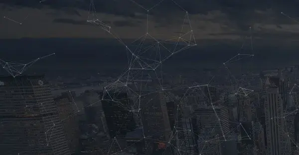 Particles network