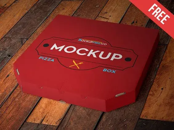 Pizza box free psd mockup par alexandr pidvalny