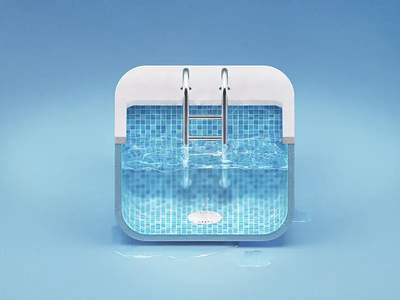 Pool ios icon par Alexandr Nohrin