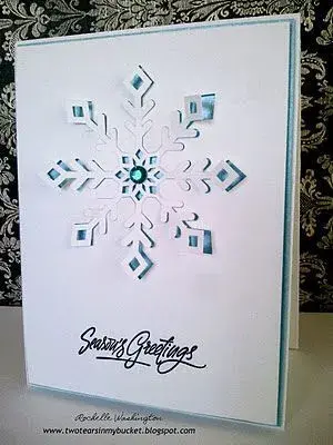 Pop out snowflake