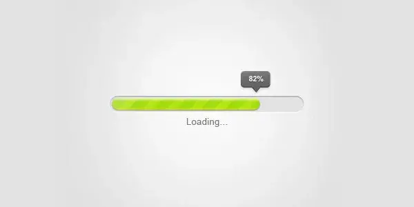 Progress bar psd freebie