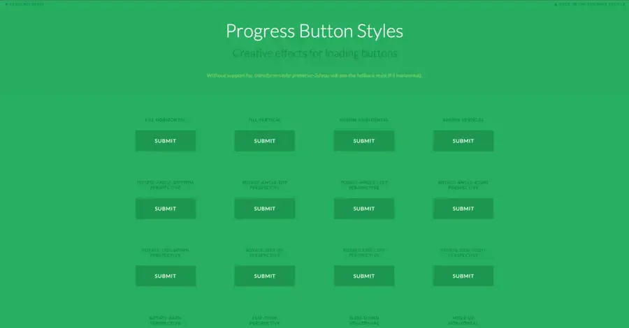 Progress button styles