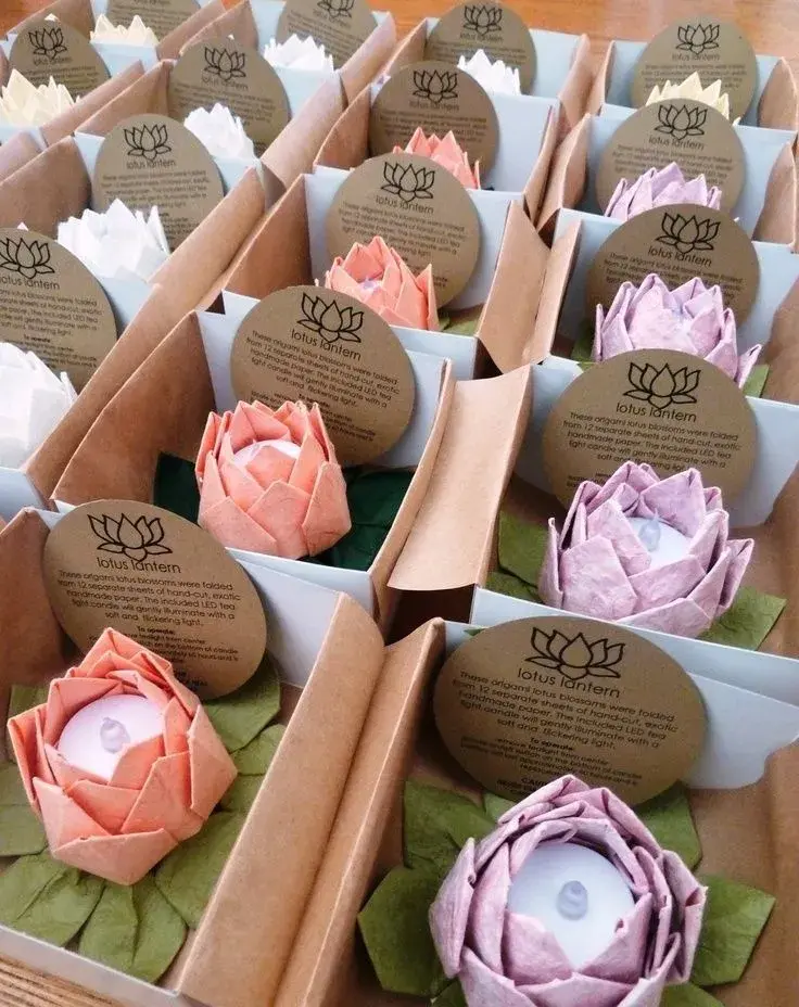 15 Origami faciles à faire pour enjoliver votre mariage | Bloom Events