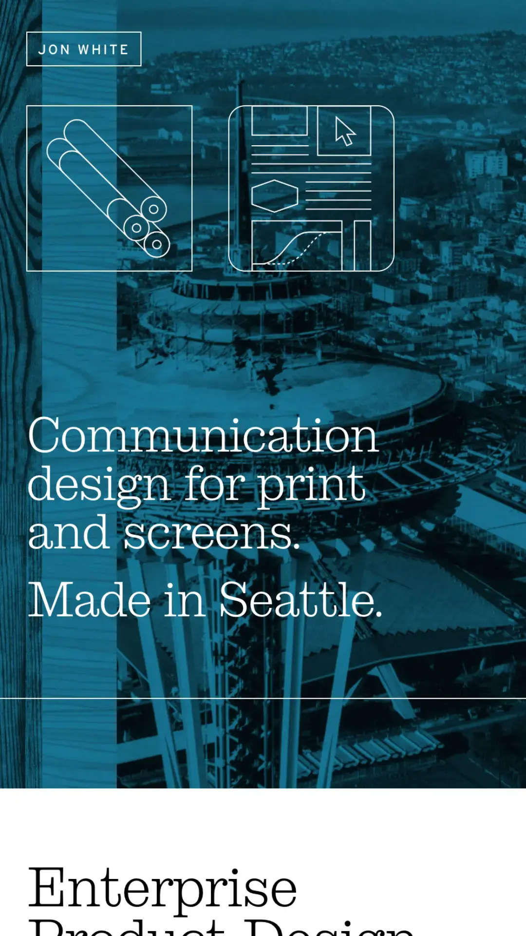 Responsive webdesign jonwhitestudio