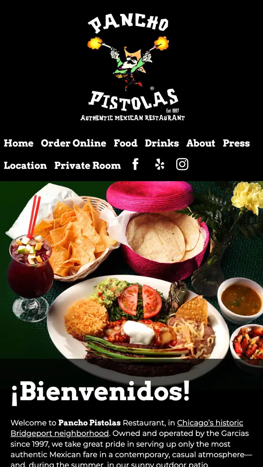 Responsive webdesign panchopistolas