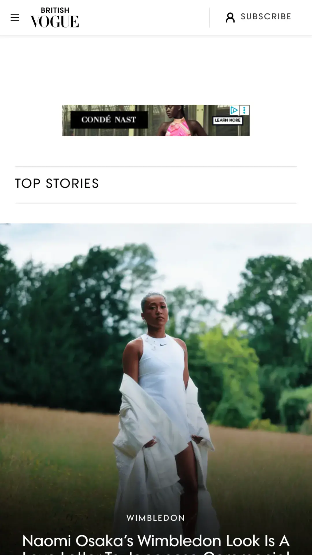 Responsive webdesign vogue