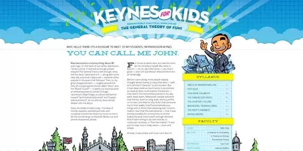 Responsive webdesign Keynes for Kids