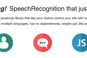 Des ressources Javascript pour ajouter un contrôle vocal à son site