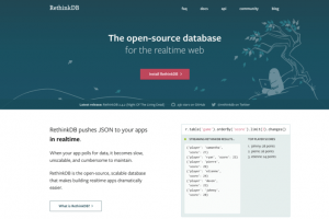 Découvrez RethinkDB et entrez dans le monde des bases de données en temps réel