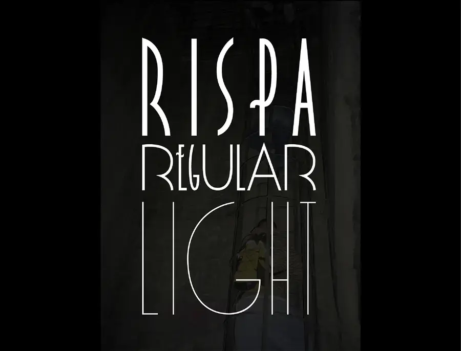 Rispa Family Typeface par Konrad Bednarski