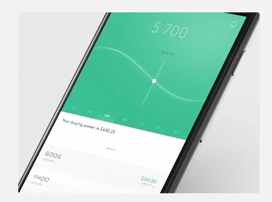 Robinhood redesign psd