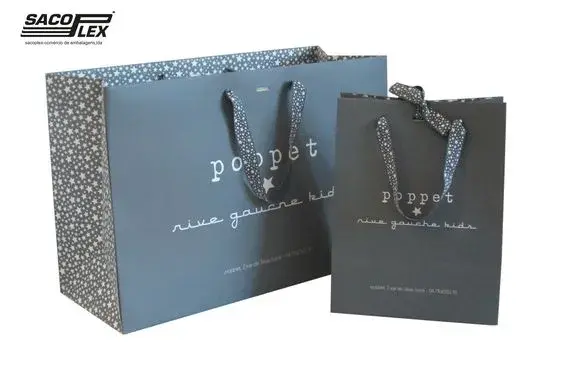 Sac graphique design Luxury Paper Bag Matte Lamination