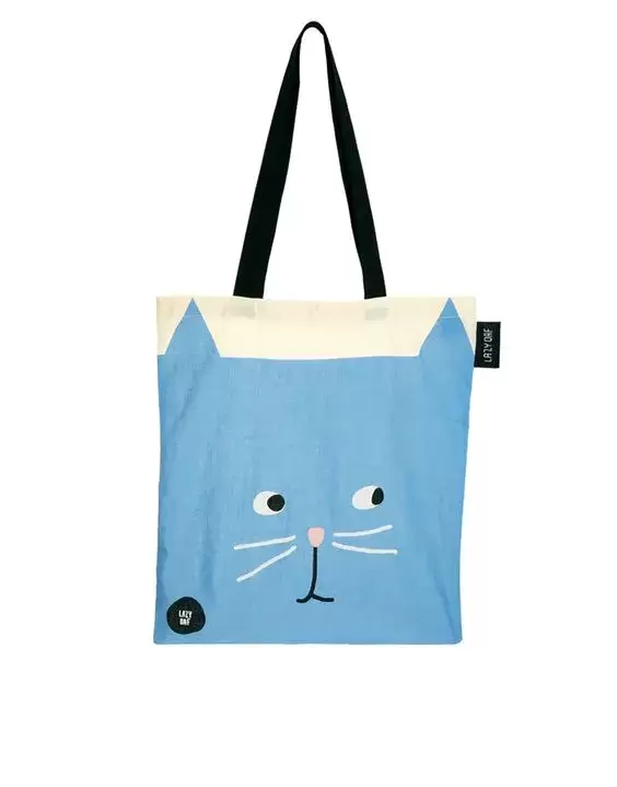 Sac graphique design Tote bag cat