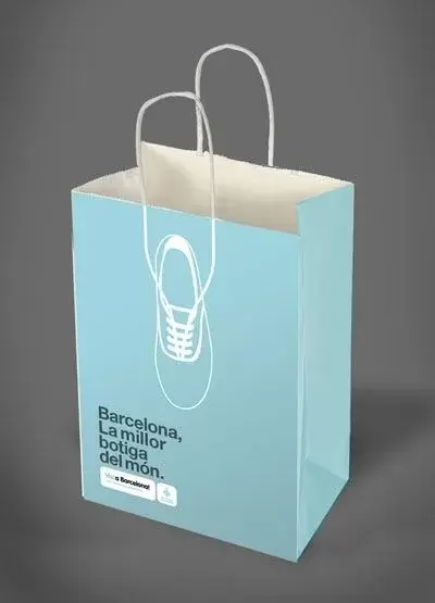 Sac graphique design Creativo y sencillo, así es el diseño de estas bolsas de compras.