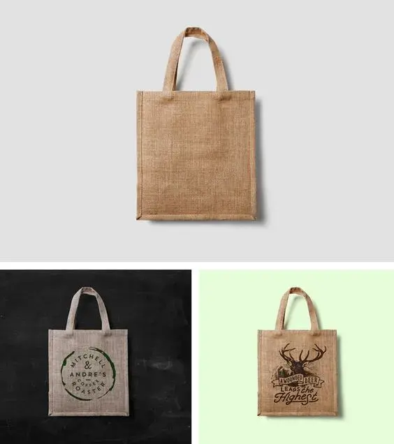 Sac graphique design Eco Bag MockUp