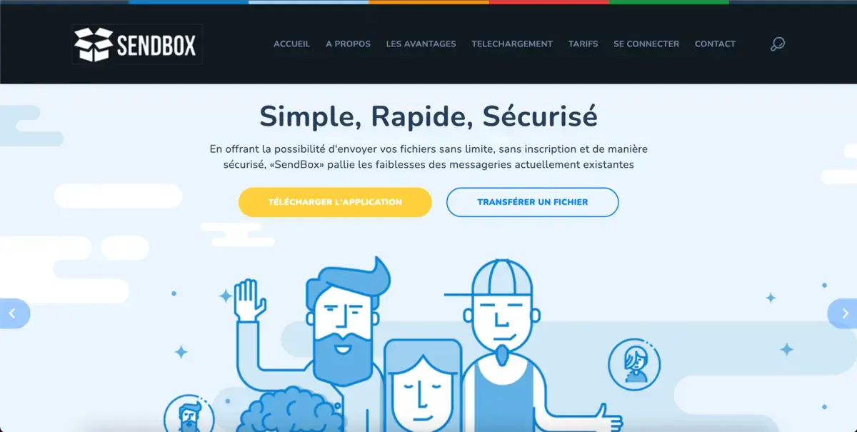 outil d'envoi de gros fichiers Sendbox