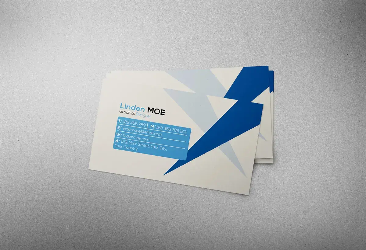 Simple business card freebie mehran shahid chowdhury