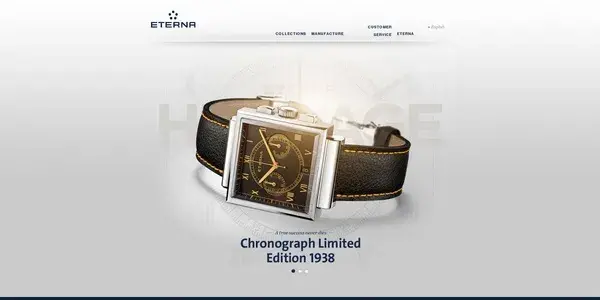 Site montres eterna