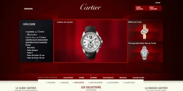 Site montres cartier