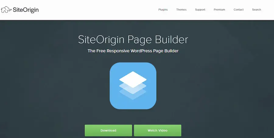 Siteorigin page builder WordPress