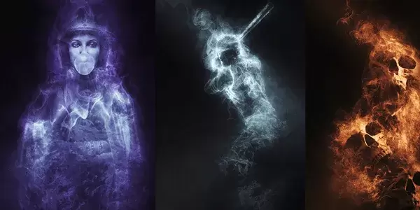 Smoke-Photoshop-Action