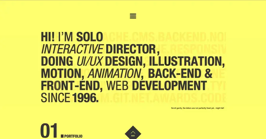 Solo interactive studio